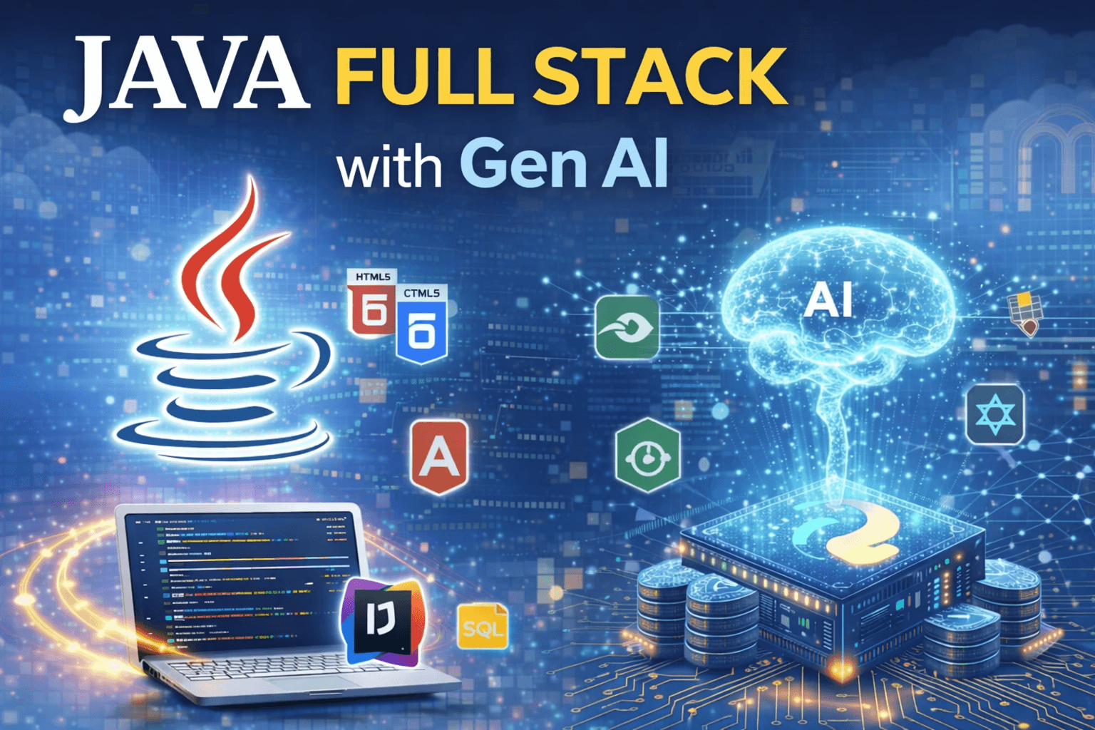 Java Full Stack with Gen AI